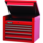 Proto® 450HS 34" Top Chest - 5 Drawer, Red - Caliber Tooling