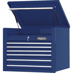 Proto® 450HS 34" Top Chest - 6 Drawer, Blue - Caliber Tooling