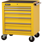 Proto® 450HS 34" Roller Cabinet - 6 Drawer, Yellow - Caliber Tooling