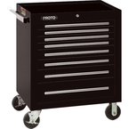 Proto® 450HS 34" Roller Cabinet - 8 Drawer, Black - Caliber Tooling