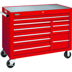 Proto® 450HS 50" Workstation - 10 Drawer, Red - Caliber Tooling