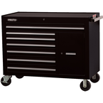 Proto® 450HS 50" Workstation - 7 Drawer & 1 Shelf, Black - Caliber Tooling