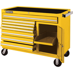 Proto® 450HS 50" Workstation - 8 Drawer & 1 Shelf, Yellow - Caliber Tooling