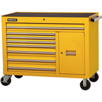 Proto® 450HS 50" Workstation - 8 Drawer & 2 Shelves, Yellow - Caliber Tooling