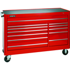 Proto® 450HS 66" Workstation - 12 Drawer, Red - Caliber Tooling