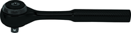 Proto® 1/4" Drive Round Head Ratchet 4-1/2" - Black Oxide - Caliber Tooling