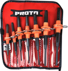 Proto® Tether-Ready 7 Piece Pin Punch Set - Caliber Tooling