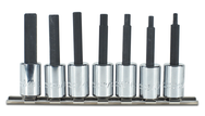 Proto® 3/8" Drive 7 Piece Hex Bit Set - Caliber Tooling