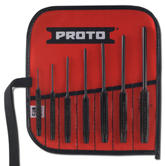 Proto® 7 Piece Roll Pin Punch Set S2 - Caliber Tooling