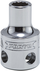 Proto® Tether-Ready 3/8" Drive Socket 1/4" - 12 Point - Caliber Tooling