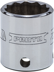 Proto® Tether-Ready 3/8" Drive Socket 20 mm - 12 Point - Caliber Tooling