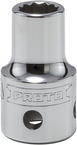 Proto® Tether-Ready 1/2" Drive Socket 10 mm - 12 Point - Caliber Tooling