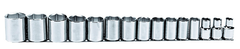 Proto® 1/2" Drive 15 Piece Socket Set - 6 Point - Caliber Tooling