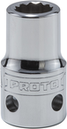 Proto® Tether-Ready 1/2" Drive Socket 11 mm - 12 Point - Caliber Tooling