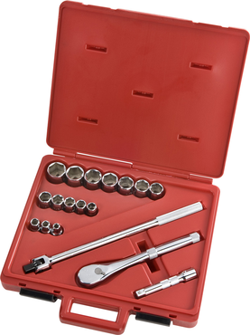 Proto® 1/2" Drive 18 Piece Socket Set - 6 Point - Caliber Tooling