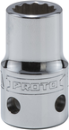 Proto® Tether-Ready 1/2" Drive Socket 12 mm - 12 Point - Caliber Tooling