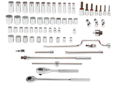 Proto® 1/2" Drive 65 Piece Socket, Combination Set - 8 and 12 Point - Caliber Tooling