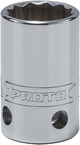 Proto® Tether-Ready 1/2" Drive Socket 17 mm - 12 Point - Caliber Tooling