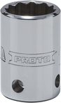 Proto® Tether-Ready 1/2" Drive Socket 19 mm - 12 Point - Caliber Tooling