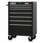 Proto® 440SS 27" Roller Cabinet - 7 Drawer, Black - Caliber Tooling