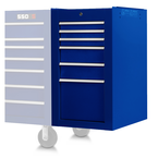 Proto® 550S Side Cabinet - 6 Drawer, Gloss Blue - Caliber Tooling