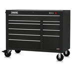 Proto® 550E 50" Power Workstation - 10 Drawer, Gloss Black - Caliber Tooling