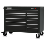 Proto® 550S 50" Workstation - 12 Drawer, Gloss Black - Caliber Tooling