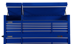 Proto® 550S 88" Top Chest - 15 Drawer, Gloss Blue - Caliber Tooling