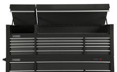 Proto® 550S 88" Top Chest - 15 Drawer, Dual Black - Caliber Tooling