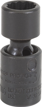 Proto® 1/4" Drive Universal Impact Socket 5/16" - 12 Point - Caliber Tooling