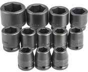 Proto® 3/4" Drive 26 Piece Metric Impact Socket Set - 12 Point - Caliber Tooling