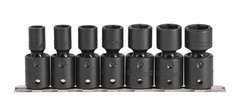 Proto® 1/2" Drive 7 Piece Deep Universal Impact Socket Set - 6 Point - Caliber Tooling