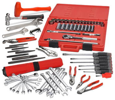 Proto® 77 Piece Metric Starter Set With Tool Box J9969-NA - Caliber Tooling