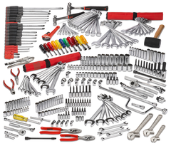 Proto® 271 Piece Advanced Maintenance Tool Set With Roller Cabinet J453441-8RD - Caliber Tooling