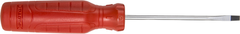 Proto® Tether-Ready Duratek Slotted Keystone Round Bar Screwdriver - 3/8" x 8" - Caliber Tooling
