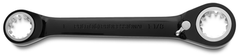 Proto® Black Chrome Double Box Reversible Ratcheting Wrench 1" x 1-1/8" - Spline - Caliber Tooling