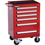 Proto® 460 Series Roller Cabinet - 6 Drawer, Red - Caliber Tooling