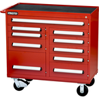 Proto® 460 Series 45" Workstation - 10 Drawer, Red - Caliber Tooling