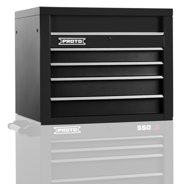 Proto® 550S 34" Top Chest - 4 Drawer, Dual Black - Caliber Tooling