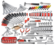 Proto® 148 Piece Starter Maintenance Tool Set With Roller Cabinet J442742-7RD - Caliber Tooling