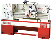 Geared Head Lathe - #D1740G4 17'' Swing; 40'' Between Centers; 7.5HP; 440V Motor 3PH - Caliber Tooling