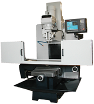 BTM40CNC Bed Type Milling Machine with 7.5 HP Motor; 16 x 54 Table; 2200 lb Table Cap; 60-4000 RPM - Caliber Tooling