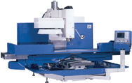 RTM100 CNC Bed type Milling Machine with 20 HP Motor; 30 x 112 Table; 4800 lb Table Cap; 0-8000 RPM - Caliber Tooling