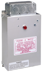 Heavy Duty Static Phase Converter - #PAM-100HD; 1/3 to 3/4HP - Caliber Tooling
