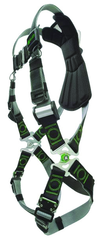 Miller Revolution Harness w/Dualtech Webbing; Quick Connect Chest & Leg Straps; Cam Buckles;ErgoArmor Back Shield & Stand Up Back D-Ring - Caliber Tooling