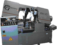 Horizontal Mitre Bandsaw - #PA13/3EPC; 13 x 14'' Capacity; 5HP; 230/460V Motor - Caliber Tooling