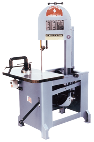 Vertical Bandsaw - #EF1459; 8-3/4 x 14-1/2'' Capacity; 1HP; 1PH; 110V Motor - Caliber Tooling