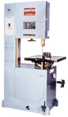 Vertical Bandsaw - #JM1220; 12-1/2 x 20'' Capacity; 2HP; 3PH; 440V Motor - Caliber Tooling