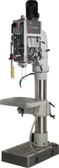 Geared Head Floor Model Drill Press With Mechanical Clutch & Reversing System - Model Number AX40RS - 27'' Swing; 3HP Motor - Caliber Tooling