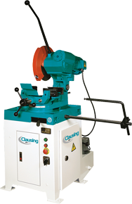 High Production Cold Saw - #FHC315D; 12-1/2'' Blade Size; 1.5/3HP, 3PH, 230V Motor - Caliber Tooling